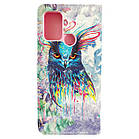 Чохол-книжка Color Book для Honor 9A Сова, фото 2