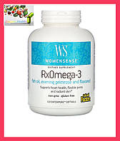 Natural Factors, WomenSense, RxOmega-3, 120 мягких таблеток