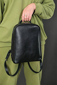 Жіночий рюкзак Анталія з натуральної шкіри колір Чорний