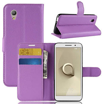 Чохол-книжка Litchie Wallet для Alcatel 1 (5033D) Violet