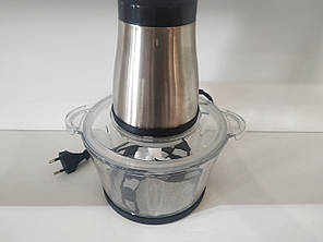 Блендер чопер кухонний стаціонарний подрібнювач із металевою чашею ZP-050