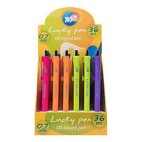Ручка кулькова YES Lucky Pen 07 мм автоматична (411967), фото 3