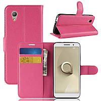 Чехол-книжка Litchie Wallet для Alcatel 1 (5033D) Rose