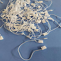 Біркотримач мотузковий білий з пластиковою пломбою для кріплення бірок 1000 шт