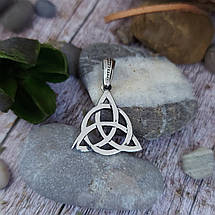 Триксель, Трикверт, Вузол трійці кулон, підвіс, оберіг, амулет, талісман, фото 3