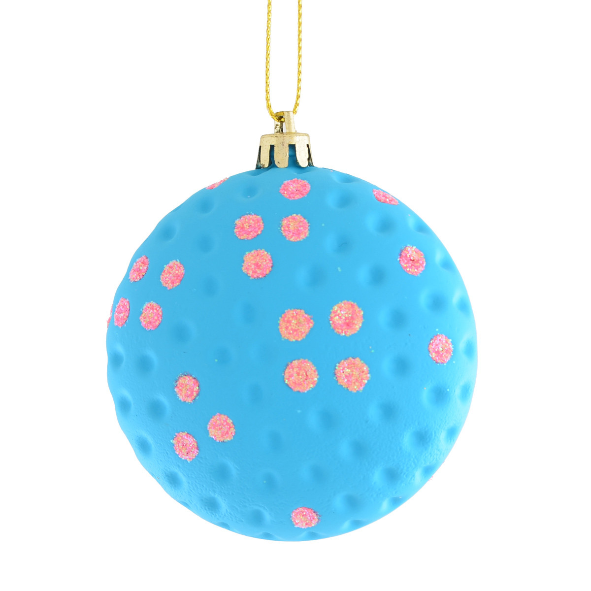 Куля Yes Fun синій з ямочками d-8 см (972803), фото 1