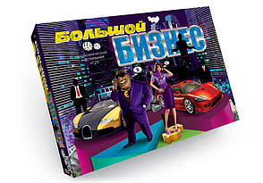 Універсальна настільна логічна гра для дітей Danko Toys Великий бізнес економічна карткова гра, фото 3