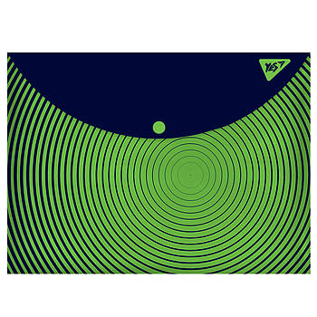 Папка-конверт YES на кнопці А4 Labyrinth (491740)