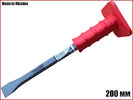 Ручне зубило для каменю із захисним протектором 200 мм Virok 03V120