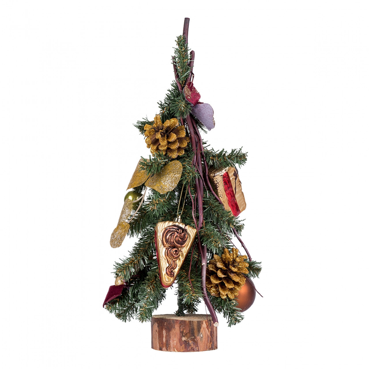 Ялинка штучна h-0,45 м з прикрасами Тірамісу YES! Fun (904442), фото 1