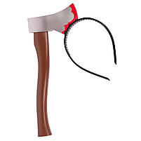 Обруч на Хелловін Yes Fun Топор в голові (973656), фото 2