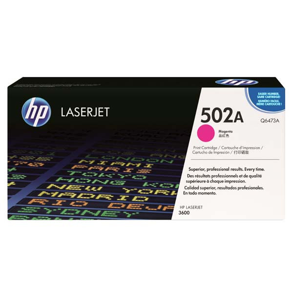 Картридж HP 502A (Q6473A) Magenta к принтеру HP Color LaserJet 3600 3600DN 3600N