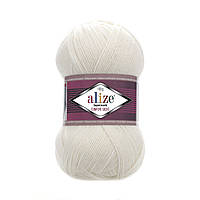 Alize Superwash (Ализе Супервош) молочный №01