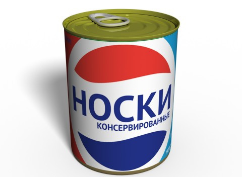 Консервовані Шкарпетки В Стилі Пепсі - Подарунок Зі Смаком - Подарунок близькій людині