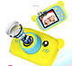 Цифровий дитячий фотоапарат ХоКо KVR-005 Bear Жовтий, фото 5