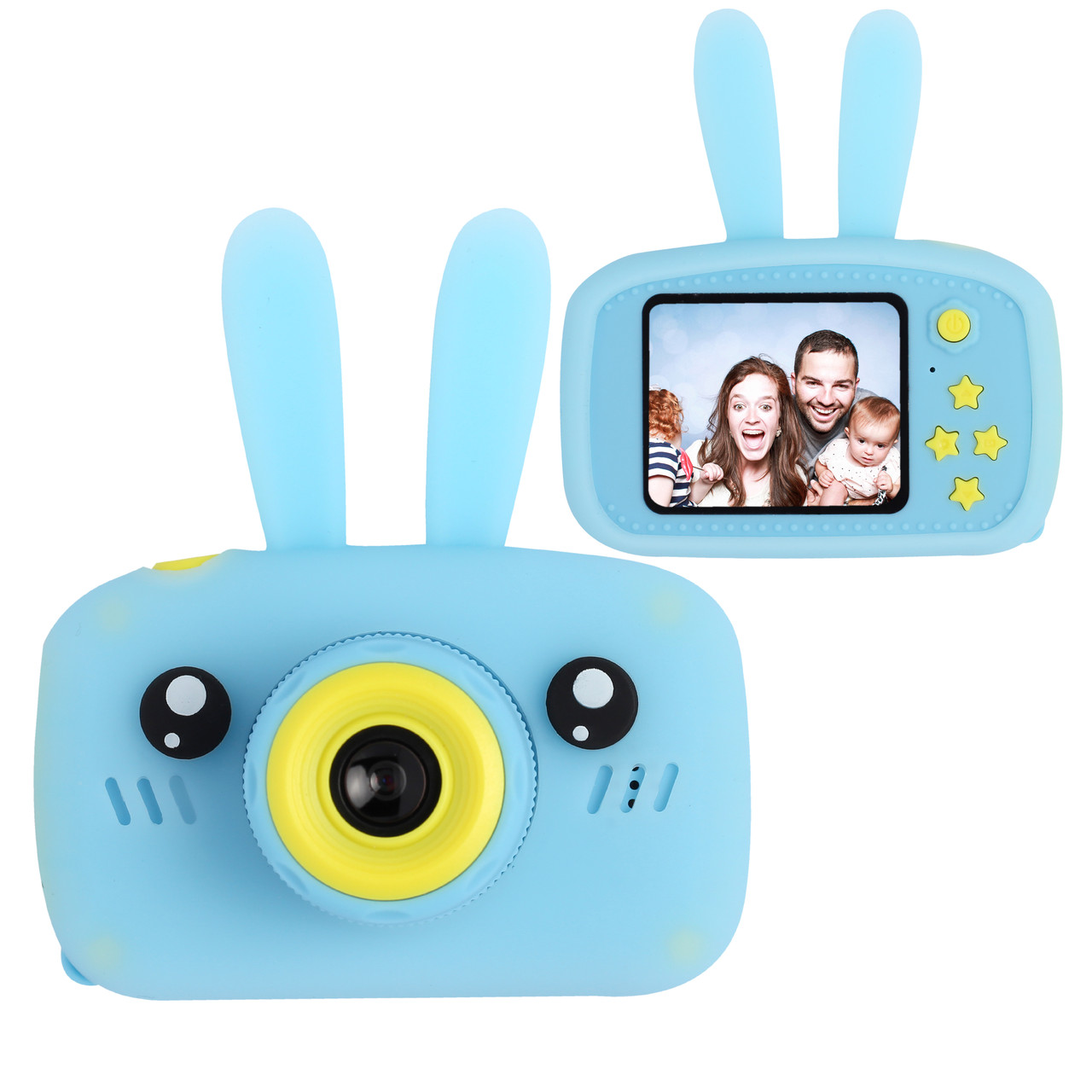 Цифровий дитячий фотоапарат ХоКо KVR-010 Rabbit Блакитний