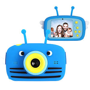 Цифровий дитячий фотоапарат ХоКо KVR-100 Bee Dual Lens Блакитний