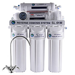 Система зворотного осмосу BioSystems (Filmtec США) без насоса з мінералізатором RO-75-SL01M ! бак | 000021587