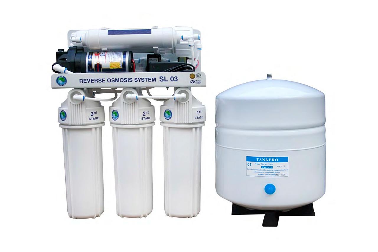 Система зворотного осмосу BioSystems (Filmtec США) із насосом RO-75-SL03 | 000009048, фото 1
