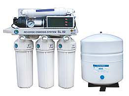 Система зворотного осмосу BioSystems (Filmtec США) з насосом RO-75-SL02 | 000009046
