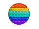Іграшка антистрес Sibelly Pop It Rainbow Circle, фото 3