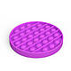 Іграшка антистрес Sibelly Pop It Mono Circle Violet, фото 3
