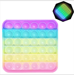 Іграшка антистрес Sibelly Pop It Square Glow in Dark