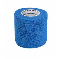 Еластична стрічка для фіксації гетр і щитків W Sock Wrap блакитний 5cm*4.5m 00041-b, Синій, Розмір (EU) — 1SIZE
