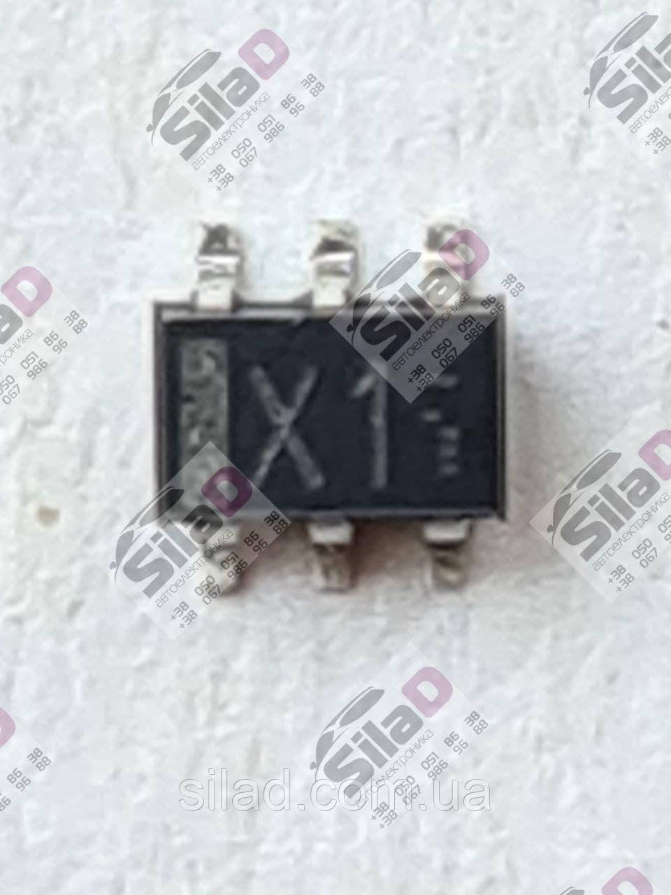 Транзистор UMX1N marking X1 ROHM корпус SOT363, фото 1