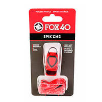 Свисток FOX 40 Original Whistle Epik CMG Safety 8803-0108, Красный, Размер (EU) - 1SIZE