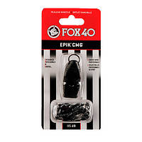 Свисток FOX 40 Original Whistle Epik CMG Official 8801-0008, Чёрный, Размер (EU) - 1SIZE