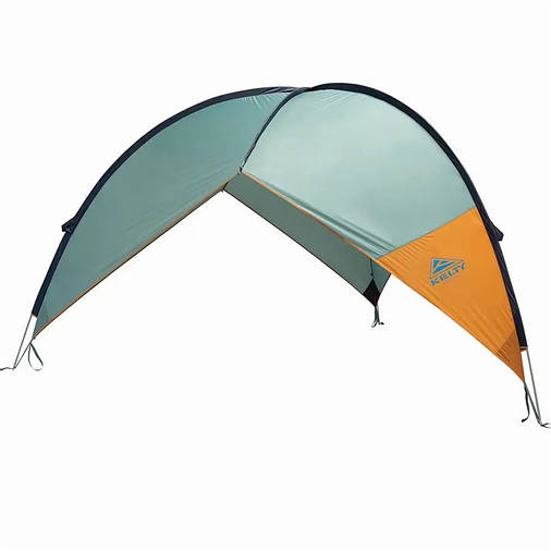 Тент Kelty Sunshade 381 х 381 х 221 см Блакитний з помаранчевим, фото 1