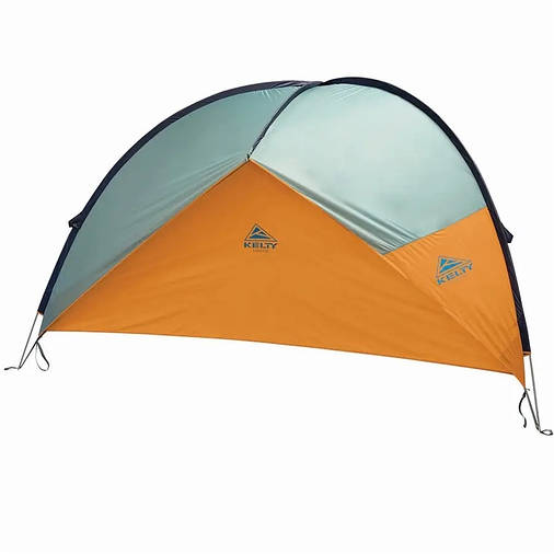 Тент Kelty Sunshade 381 х 381 х 221 см Блакитний з помаранчевим, фото 3