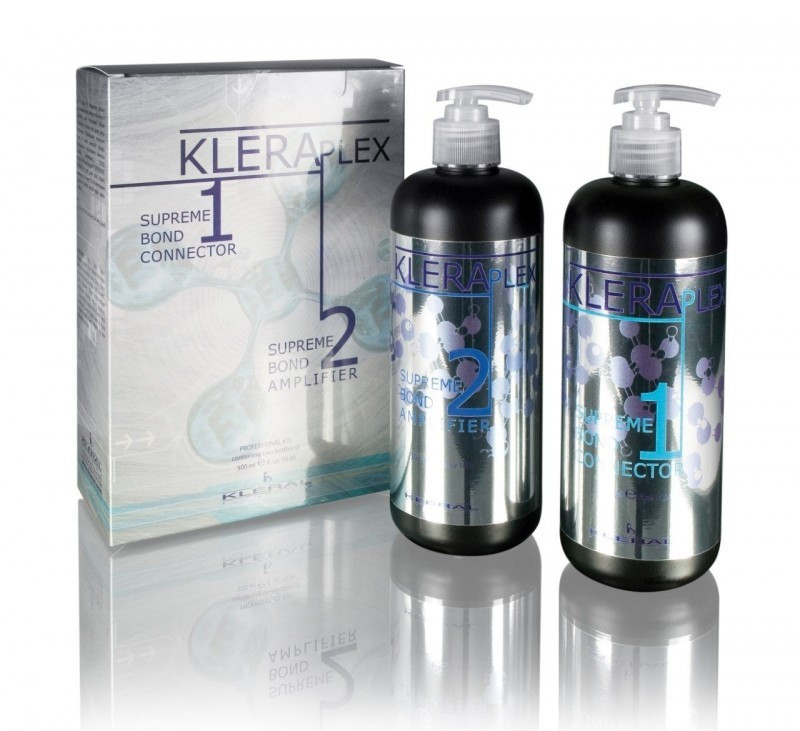 Система відновлення волосся під час фарбування Kleral System KleraPlex Bond connector + Amplifier / 2х500 м