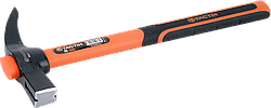 Молоток-цвяходер з ручкою з фібергласу 700 г Tactix