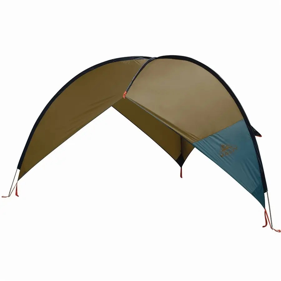 Тент Kelty Sunshade 381 х 381 х 221 см Коричневий з синім