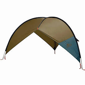 Тент Kelty Sunshade 381 х 381 х 221 см Коричневий з синім