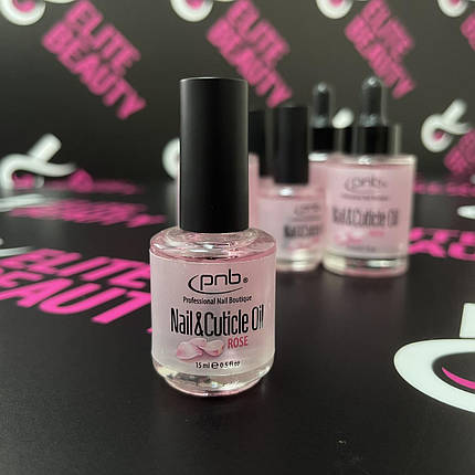 Pnb масло для кутикули Nail&Cuticle Oil Rose 15 мл, фото 1