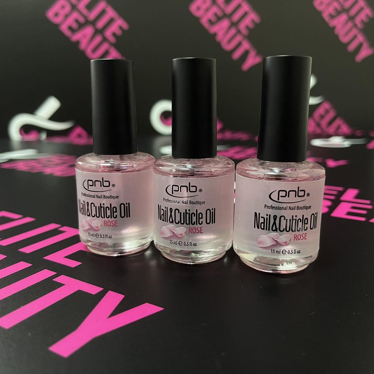 Олія для кутикули Nail&Cuticle Oil Rose Pnb 15 мл