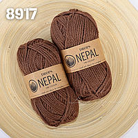 Пряжа Drops Nepal 8917 Ореховый