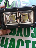 Фара LED прямоугольная 96W (32 диода). Широкий луч10/30V 6000К толщина: 65 мм. LED-105-96