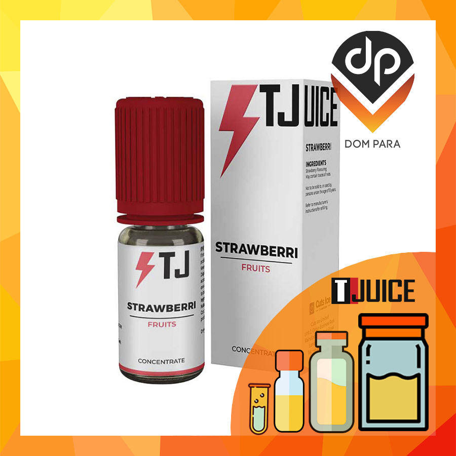 Уцінка! Ароматизатор T-Juice Strawberri | Полуниця, малина, суниця і трохи вершків