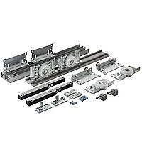Раздвижная система для шкаф-купе с доводчиками до 80 кг