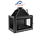 Камінна топка Kratki OLIWIA 18 кВт Трьохстороння, фото 2