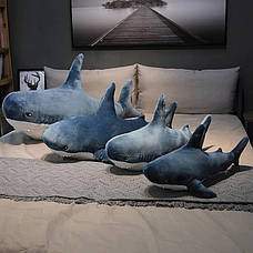 М'яка іграшка подушка гігантська акула Shark doll 140 см, фото 3