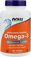 NOW Omega 3, 200 softgels