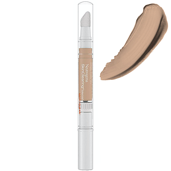 Консилер-стик 2 в 1 для проблемної шкіри Neutrogena SkinClearing Blemish Concealer Makeup #10 Light 1.4 г