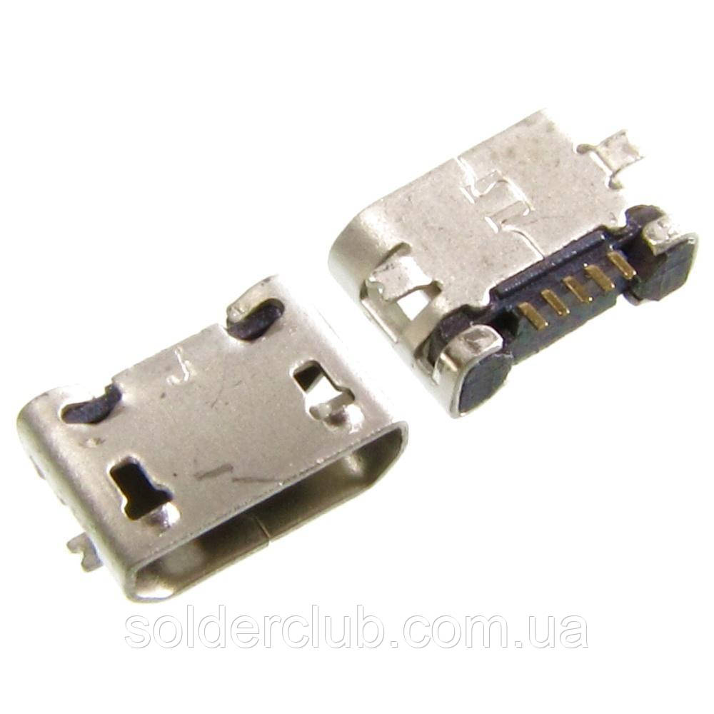 Разъём micro-USB универсальный Тип 1 - фото 1 - id-p1480565311