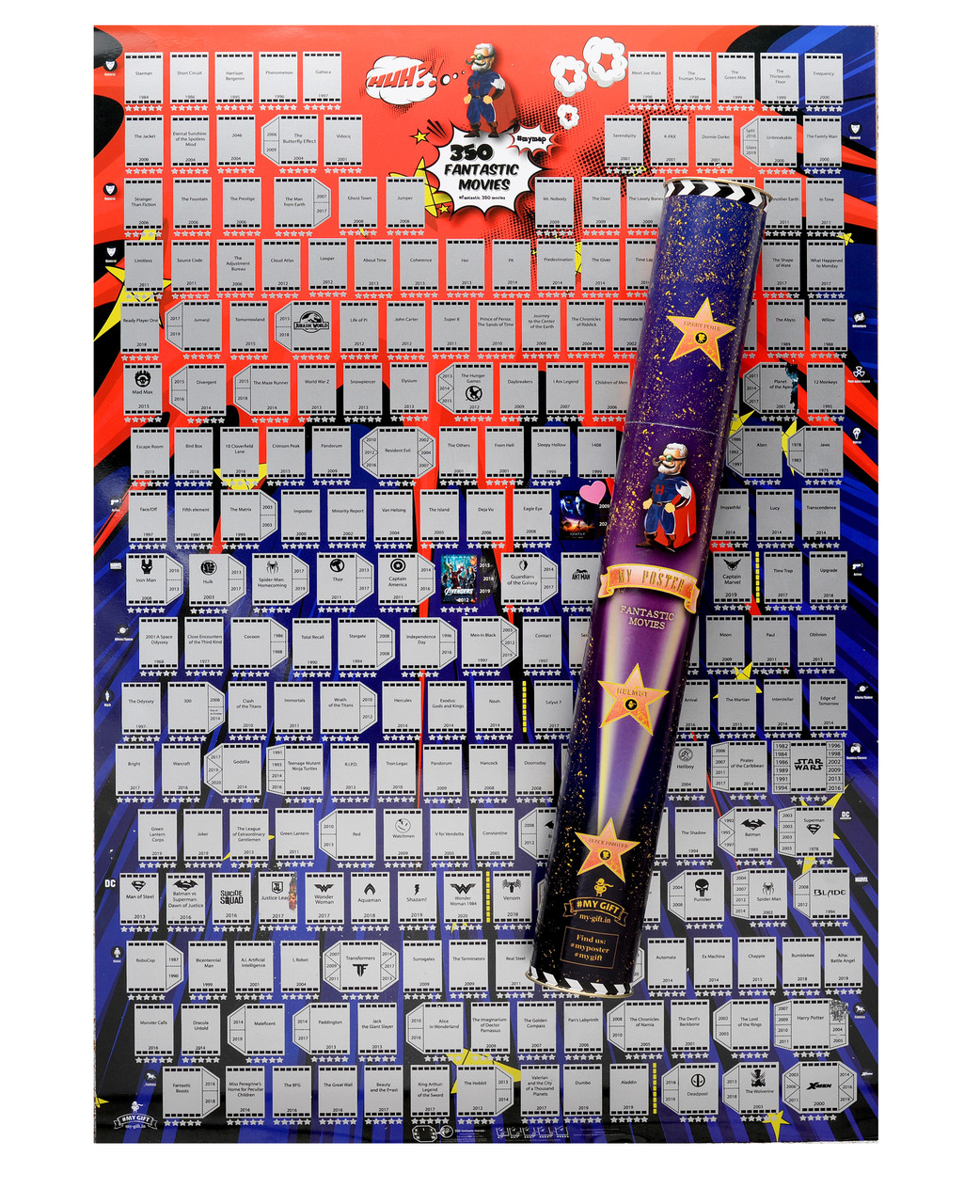 Скретч постер My Poster Fantastic Movies, фото 1