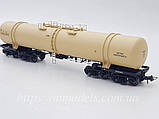 Модель 8-осної цистерни для перевезення світлих нафтопродуктів г/п 120тонн, моделі 15-871, масштабу 1:87, H0, фото 5